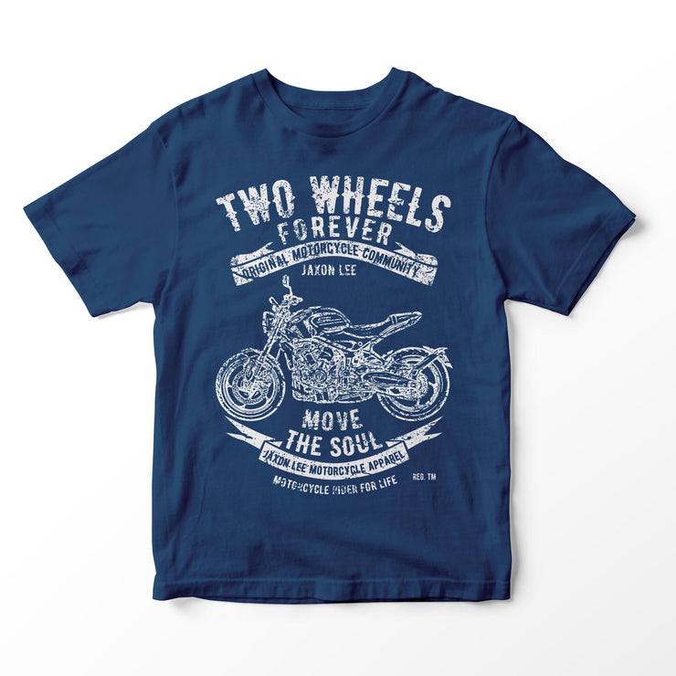 JL Soul Illustration for a Triumph Trident 660 Motorbike fan T-shirt