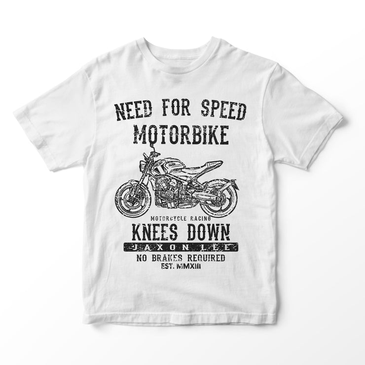 JL Speed Illustration for a Triumph Trident 660 Motorbike fan T-shirt