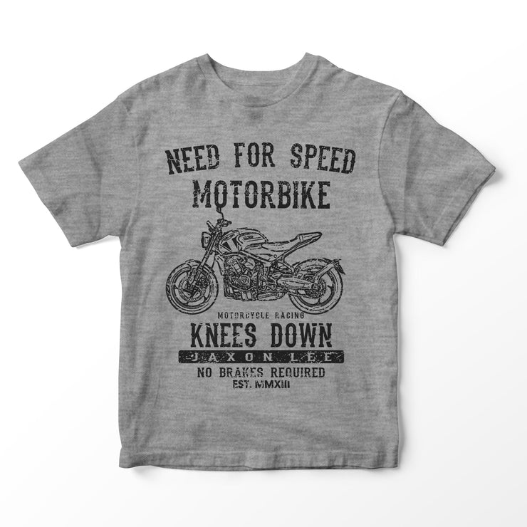 JL Speed Illustration for a Triumph Trident 660 Motorbike fan T-shirt