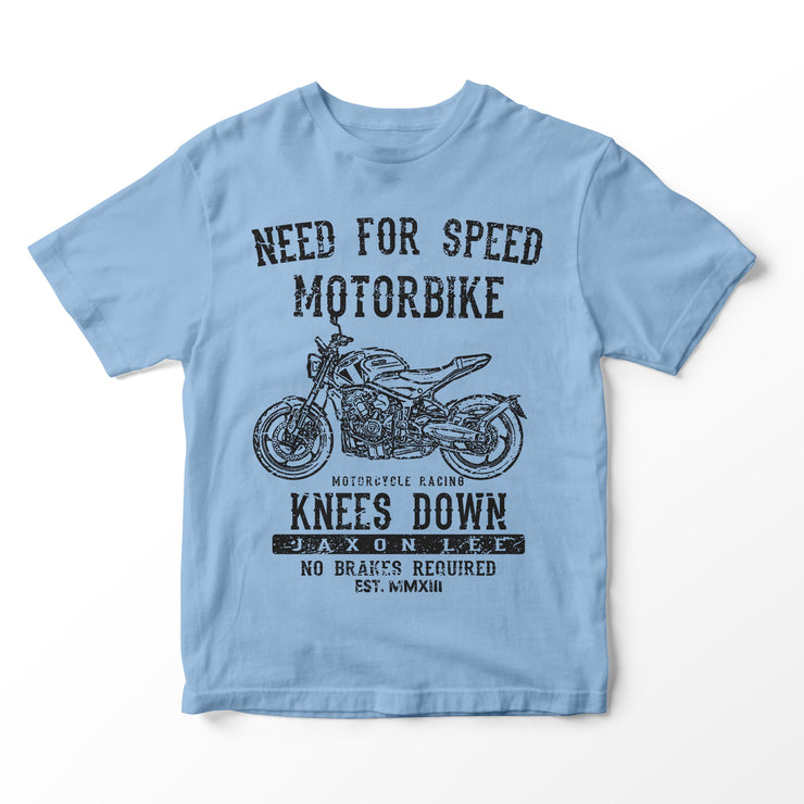 JL Speed Illustration for a Triumph Trident 660 Motorbike fan T-shirt