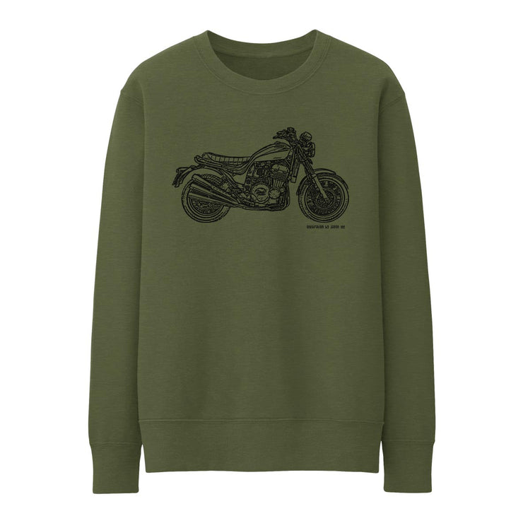 JL Art Jumper aimed at fans of Triumph X75 Hurricane Motorbike