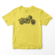 JL Illustration For A Triumph X75 Hurricane Motorbike Fan T-shirt