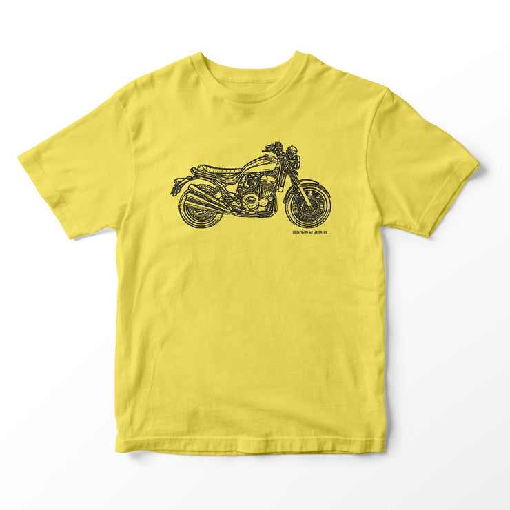 JL Illustration For A Triumph X75 Hurricane Motorbike Fan T-shirt