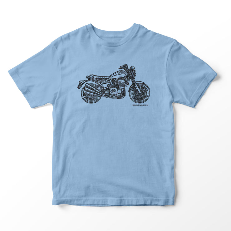 JL Illustration For A Triumph X75 Hurricane Motorbike Fan T-shirt