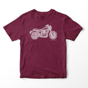 JL Illustration For A Triumph X75 Hurricane Motorbike Fan T-shirt