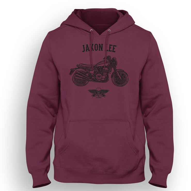 Jaxon Lee Art Hood aimed at fans of Triumph X75 Hurricane Motorbike