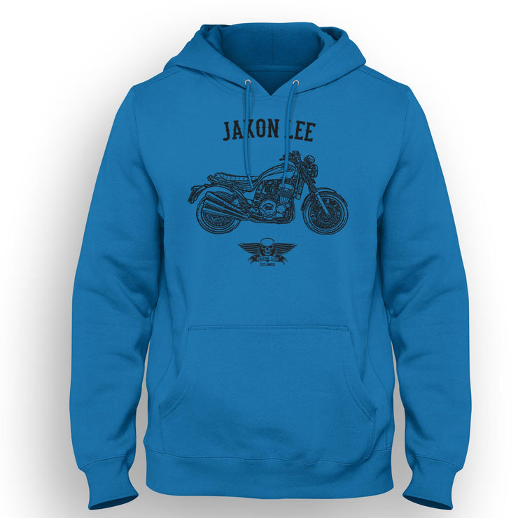 Jaxon Lee Art Hood aimed at fans of Triumph X75 Hurricane Motorbike