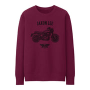 JL Basic Illustration for a Triumph X75 Hurricane Motorbike fan Jumper