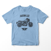 JL Basic Illustration for a Triumph X75 Hurricane Motorbike fan T-shirt