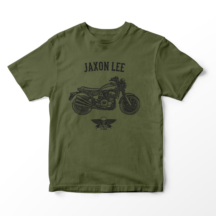JL Basic Illustration for a Triumph X75 Hurricane Motorbike fan T-shirt