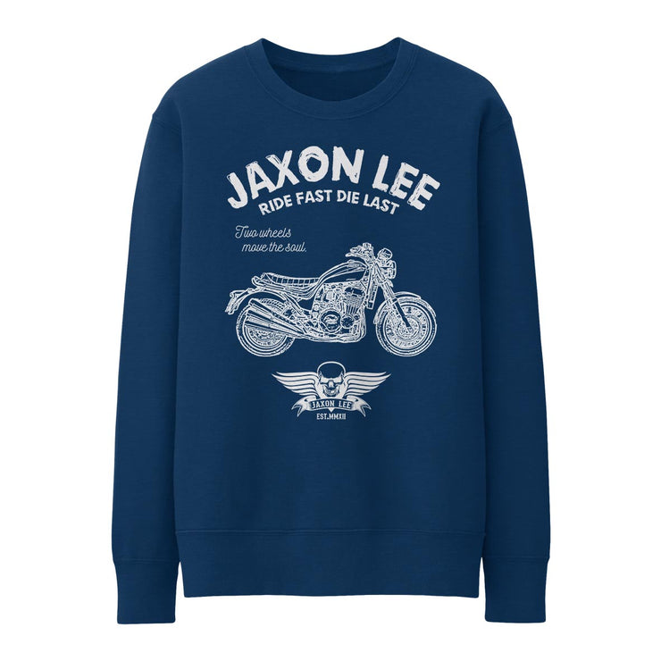 JL Ride Illustration for a Triumph X75 Hurricane Motorbike fan Jumper