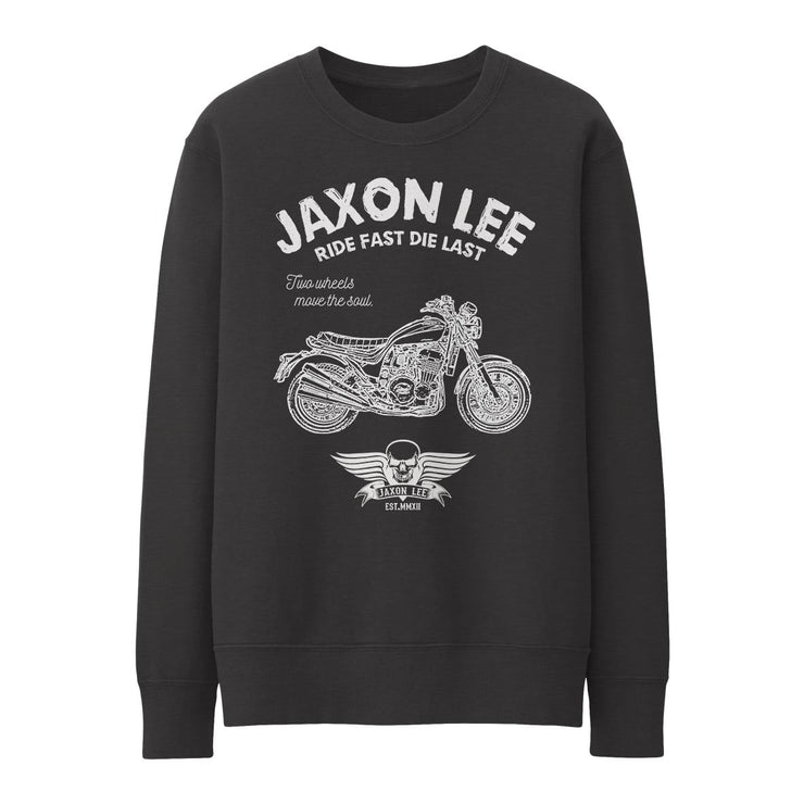 JL Ride Illustration for a Triumph X75 Hurricane Motorbike fan Jumper