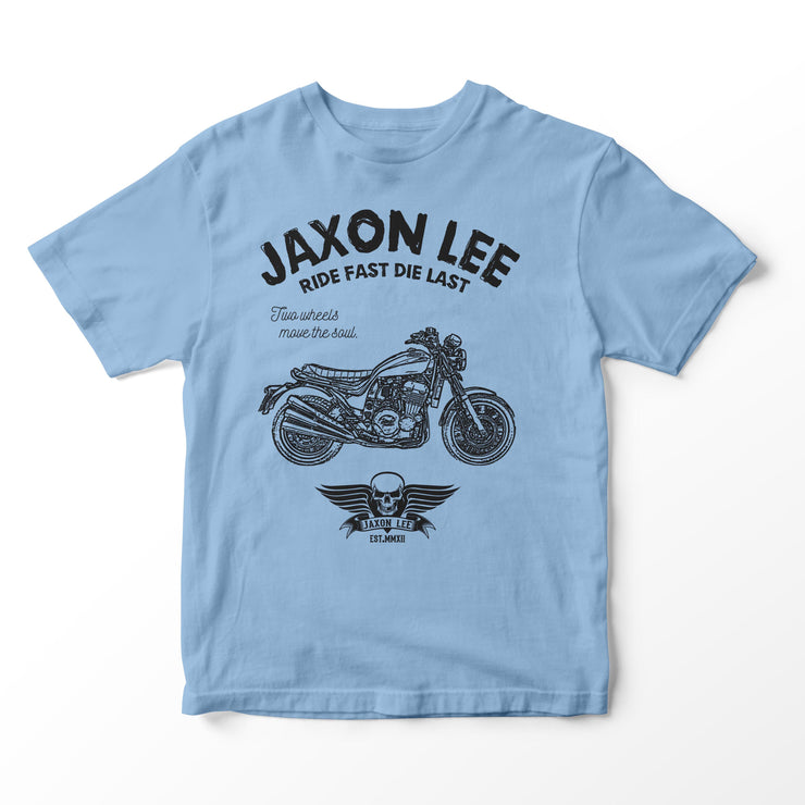 JL Ride Illustration for a Triumph X75 Hurricane Motorbike fan T-shirt