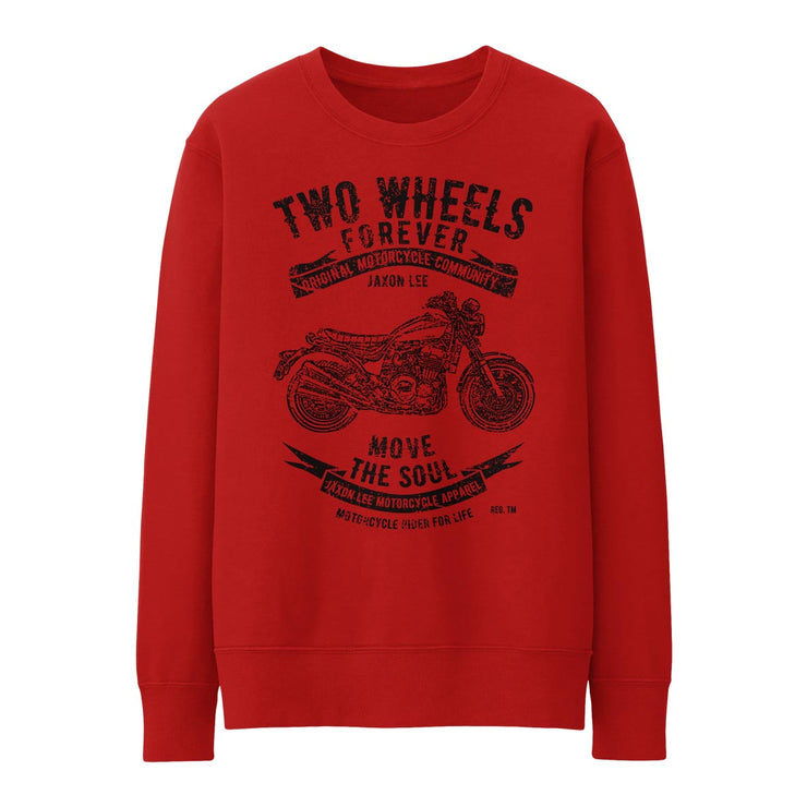 JL Soul Illustration for a Triumph X75 Hurricane Motorbike fan Jumper