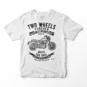 JL Soul Illustration for a Triumph X75 Hurricane Motorbike fan T-shirt