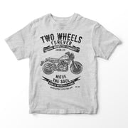 JL Soul Illustration for a Triumph X75 Hurricane Motorbike fan T-shirt