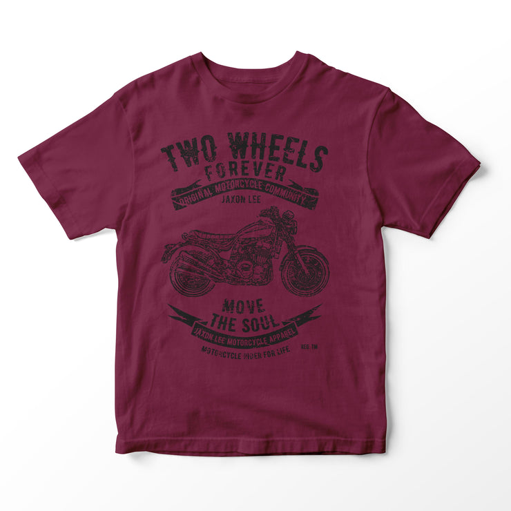 JL Soul Illustration for a Triumph X75 Hurricane Motorbike fan T-shirt