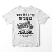 JL Speed Illustration for a Triumph X75 Hurricane Motorbike fan T-shirt