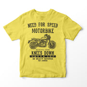 JL Speed Illustration for a Triumph X75 Hurricane Motorbike fan T-shirt