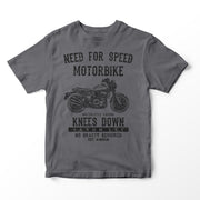 JL Speed Illustration for a Triumph X75 Hurricane Motorbike fan T-shirt