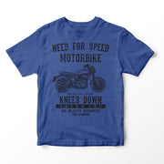 JL Speed Illustration for a Triumph X75 Hurricane Motorbike fan T-shirt