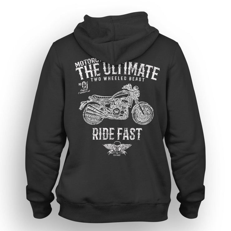 JL Ultimate Art Hood aimed at fans of Triumph X75 Hurricane Motorbike