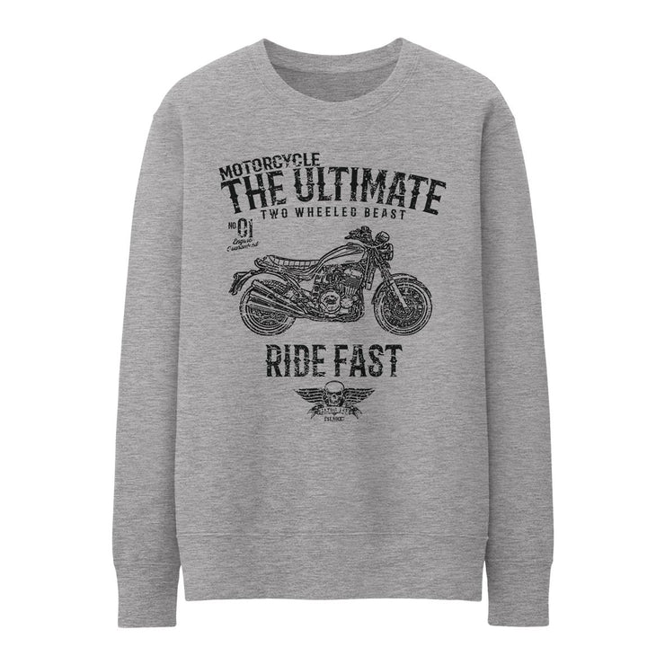 JL Ultimate Illustration for a Triumph X75 Hurricane Motorbike fan Jumper