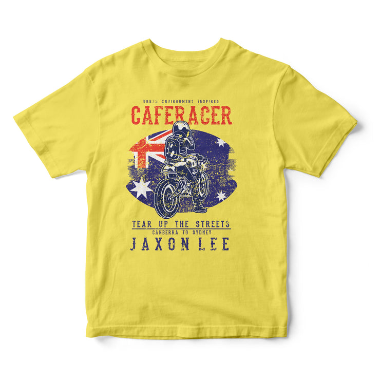 JL Tear up the Streets Australia Cafe Racer Motorbike - T-shirt