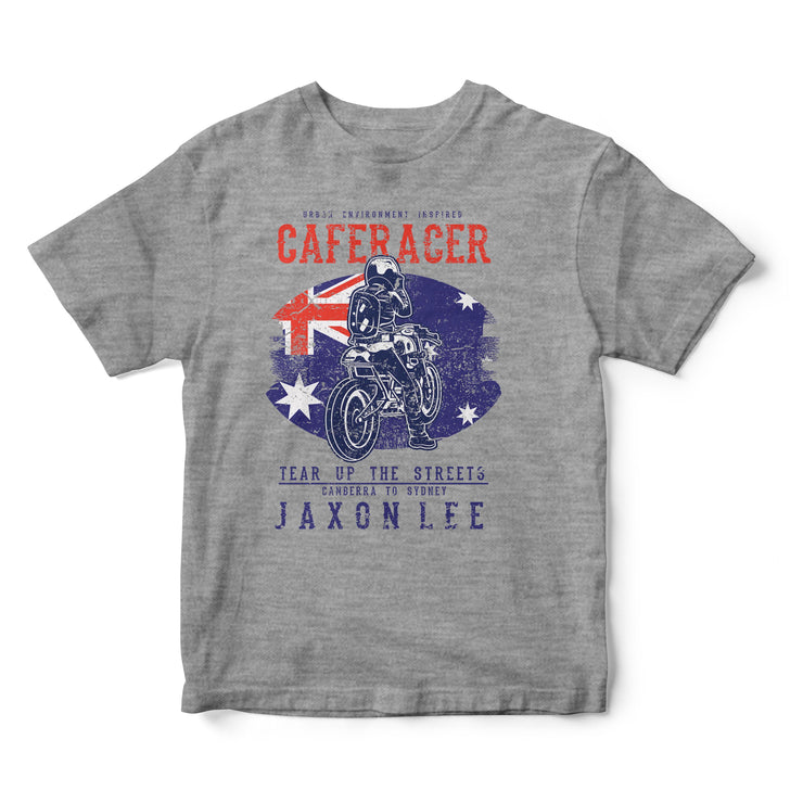 JL Tear up the Streets Australia Cafe Racer Motorbike - T-shirt