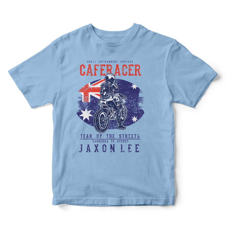 JL Tear up the Streets Australia Cafe Racer Motorbike - T-shirt