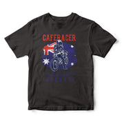 JL Tear up the Streets Australia Cafe Racer Motorbike - T-shirt