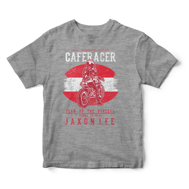 JL Tear up the Streets Austria Cafe Racer Motorbike - T-shirt