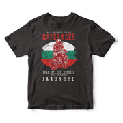 JL Tear up the Streets Bulgaria Cafe Racer Motorbike - T-shirt