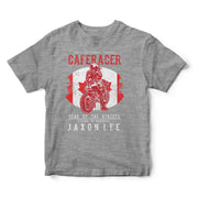 JL Tear up the Streets Canada Cafe Racer Motorbike - T-shirt