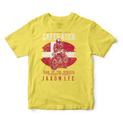 JL Tear up the Streets Denmark Cafe Racer Motorbike - T-shirt