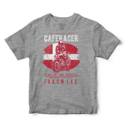 JL Tear up the Streets Denmark Cafe Racer Motorbike - T-shirt