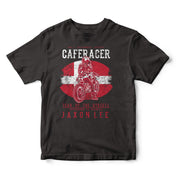 JL Tear up the Streets Denmark Cafe Racer Motorbike - T-shirt