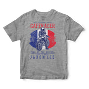 JL Tear up the Streets France Cafe Racer Motorbike - T-shirt