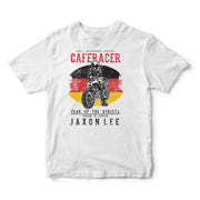 JL Tear up the Streets Germany Cafe Racer Motorbike - T-shirt