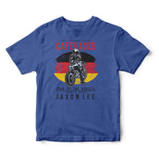 JL Tear up the Streets Germany Cafe Racer Motorbike - T-shirt
