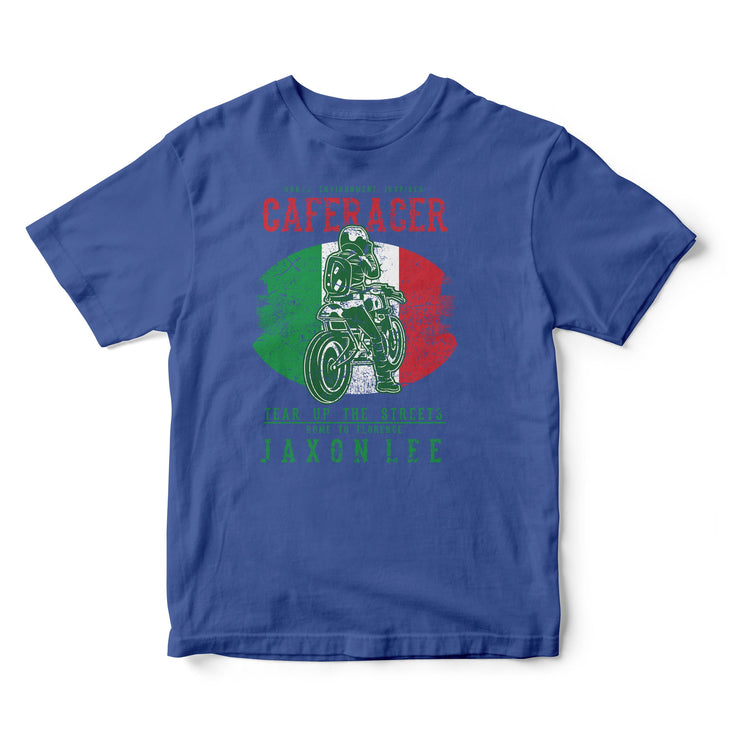 JL Tear up the Streets Italy Cafe Racer Motorbike - T-shirt