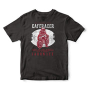 JL Tear up the Streets Japan Cafe Racer Motorbike - T-shirt