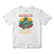 JL Tear up the Streets Lithuania Cafe Racer Motorbike - T-shirt