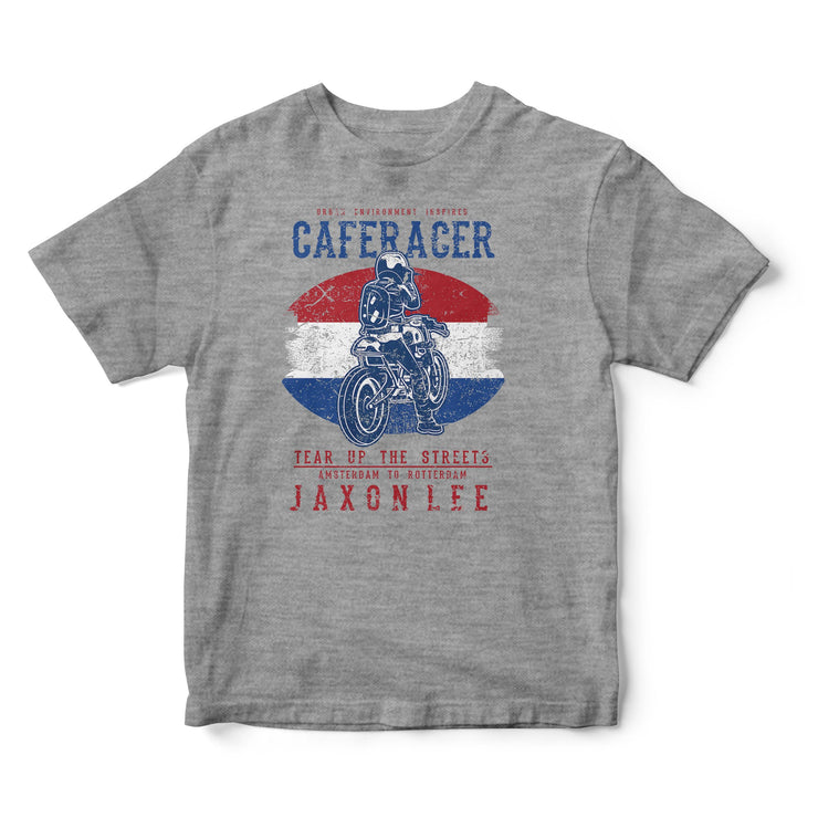 JL Tear up the Streets Netherlands Cafe Racer Motorbike - T-shirt