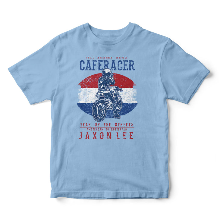 JL Tear up the Streets Netherlands Cafe Racer Motorbike - T-shirt