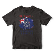 JL Tear up the Streets New Zealand Cafe Racer Motorbike - T-shirt
