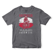 JL Tear up the Streets Poland Cafe Racer Motorbike - T-shirt