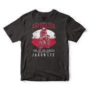 JL Tear up the Streets Poland Cafe Racer Motorbike - T-shirt