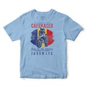 JL Tear up the Streets Romania Cafe Racer Motorbike - T-shirt