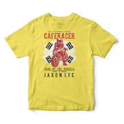 JL Tear up the Streets South Korea Cafe Racer Motorbike - T-shirt